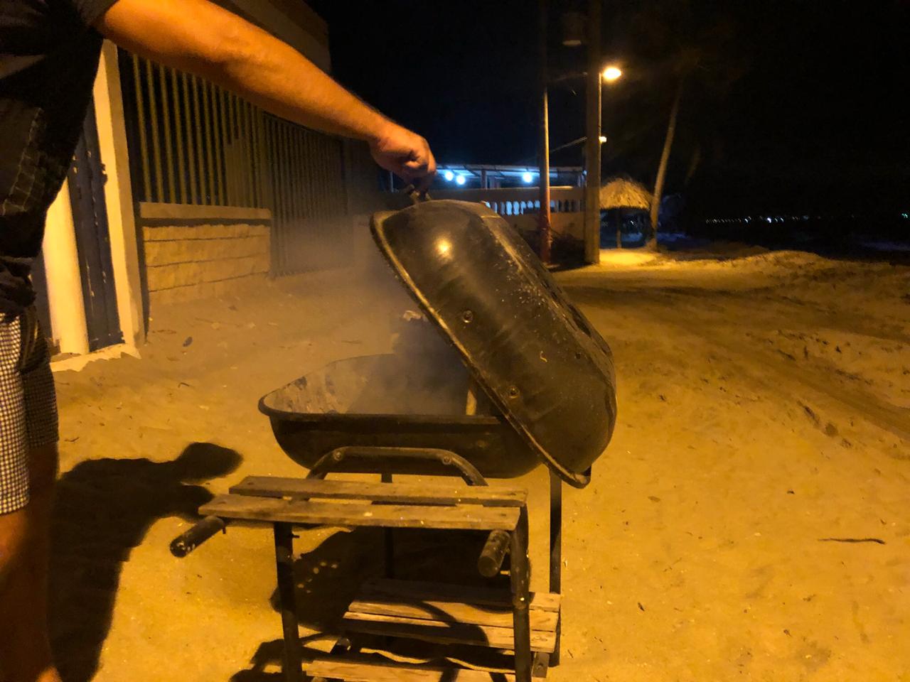 Playa de noche